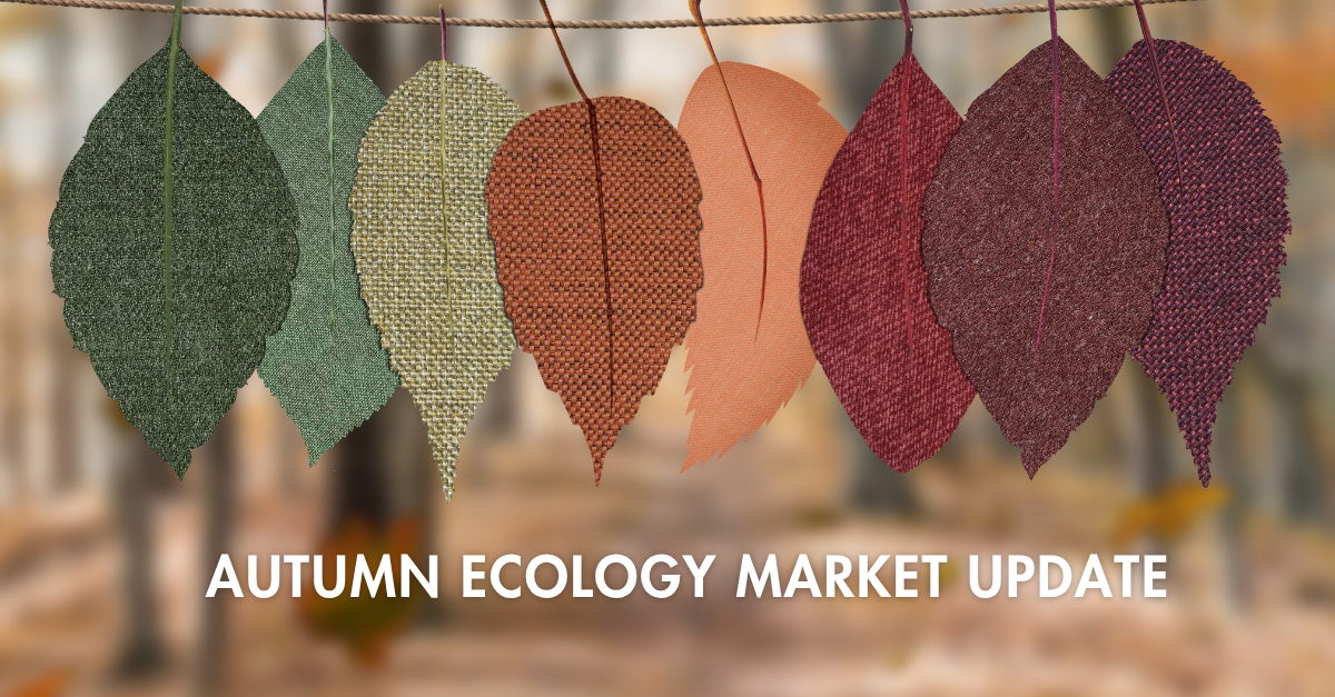 Autumn Ecology Market Update – A Time to Take Stock